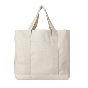 Bolso de compras de lona de alta resistencia, de algodón, con logotipo impreso personalizado, <span class=keywords><strong>kanvas</strong></span> - Product Image 6