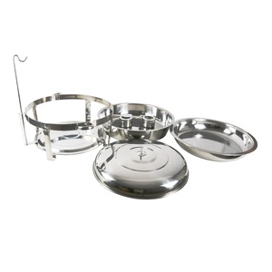 Stainless Steel Buffet Food Warmer for Restaurant and Hotel Kitchen Equipment Circular Chafing <strong>Dish</strong> - Product Image 6