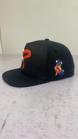 Gorra de 5 Paneles con Visera Plana, Bordado 3D Personalizado, Gorra de Lana con Cierre a Presión, Logotipo Personalizado, Gorra de Alto Rendimiento, Venta Caliente, MOQ Bajo