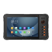 Tablette industrielle robuste Android étanche de 10 pouces avec support à fente unique, ordinateur portable avec deuxième caméra, garantie 1 an