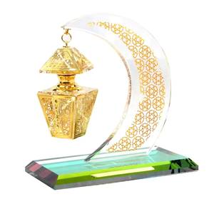 Cadeaux islamiques musulmans arabes populaires pour le Ramadan, souvenirs, flacons de parfum, lampes en cristal - Product Image 2