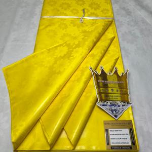 Tissu Jacquard Brocard <span class=keywords><strong>Super</strong></span> Fanga Bazin Riche en Coton pour Robes <span class=keywords><strong>Boubou</strong></span> – Vente en Gros - Product Image 5