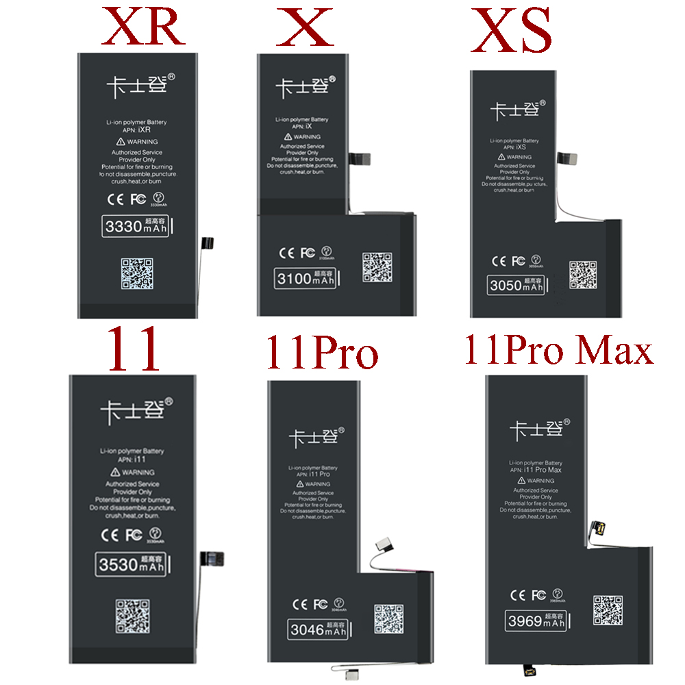 Аккумуляторная батарея для мобильного телефона iphone 5 6 6s 6splus 7 7plus 8 8p plus X XR XS