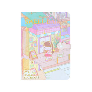 Gros 32k boucle magnétique livre étudiant cahier mignon manuel dessin animé manuel simple bloc-notes journal kawaii fournitures scolaires - Product Image 5