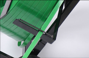 Chariot de distributeur de cerclage mobile de chariot à main d'emballage manuel en acier portatif pour la courroie d'ANIMAL FAMILIER de pp - Product Image 5