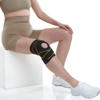 Attelle de genou en néoprène et nylon hautement élastique, respirante, protectrice, avec logo personnalisable, compression élevée