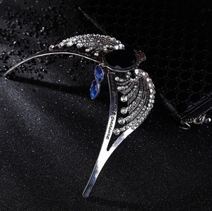 Nouveaux accessoires élégants en cristal argenté plaqué, inspirés de la couronne perdue de Ravenclaw, de la série Harry Potter. - Product Image 4