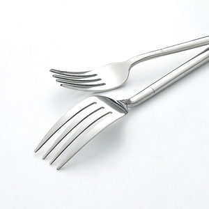 Ensemble de <span class=keywords><strong>Couverts</strong></span> de Luxe Léger en Acier Inoxydable 304, Style Chevalier, Couteau à Steak Brillant et Cuillère, Ensemble de 5 Pièces pour Hôtel - Product Image 5