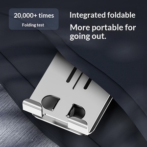 Soporte de Teléfono de Aleación de Aluminio, Soporte de Escritorio para Teléfono, Plegable, Portátil, Soporte de Metal para Tablet - Product Image 5