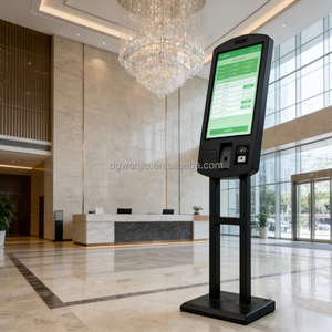 Kiosque interactif à écran tactile double face automatique de 27 pouces, conception de module tout-en-un, imprimante thermique de reçus, kiosque de <span class=keywords><strong>paiement</strong></span> - Product Image 2