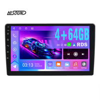 Radio para Auto Hisound de 7''/9''/10'' con Android, Reproductor de DVD, Pantalla Táctil, Navegación GPS, WIFI, RDS, AI y DSP, 4+64G