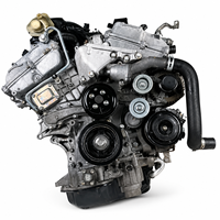 Motor de gasolina Toyota 2GR-FE 3.5L V6 original usado con radiador para Lexus RX350 Toyota Alphard, conjunto de motor completo
