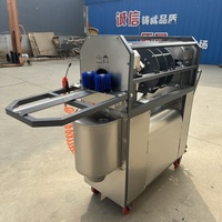 Commerciële automatische elektrische suikerriet schil- en snijmachine