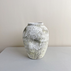 Vaso Cilindrico in <span class=keywords><strong>Gres</strong></span> Smaltato a Bocca Larga <span class=keywords><strong>per</strong></span> Decorazione Casa, Balcone e Giardino - Product Image 6