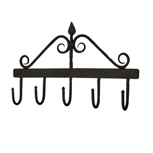 Advantageous Design Iron <b>Hanging</b> <b>Hook</b> Customized Size And Shape Black Color <b>Hook</b> <b>For</b> Wall Mounted Usage - Product Image 1