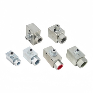 Zweiwege-Dreiwege kugel hahn des Baggers für Rohrleitung des Hydraulik schalters mit 1/2 3/4 1 1 1/4 Zoll - Product Image 1