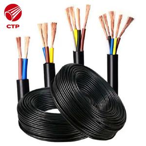Câble électrique en cuivre toronné isolé en PVC de type Taiwan, 300V, résistant à l'huile, flexible pour usage industriel - Product Image 1