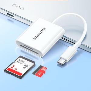 Lector de Tarjetas SAMZHE Tipo-C USB-C 3.0 de Alta Velocidad, Compatible con Tarjetas SD/TF UHS-I/II para iPhone 17/16, Cámaras, Cámaras para Vehículos, Tarjetas de Memoria - Product Image 2