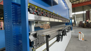 Máquina plegadora eléctrica-hidráulica CNC 400T6000, dobladora de láminas de placa de precisión de alta flexión, controlador DA53T - Product Image 5