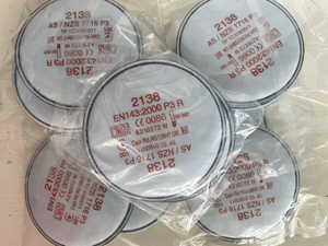 UT 2138 P3 bụi hơi bằng chứng than hoạt tính bảo vệ khí hạt lọc 2138 với 6200 7502 6800 mặt nạ khí (1 cặp/túi) - Product Image 6