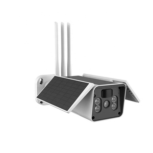 De vigilancia HD panel de energía solar inalámbrico Cámara del cctv solar wifi de <span class=keywords><strong>seguridad</strong></span> alarma Cámara al aire libre sistema - Product Image 1