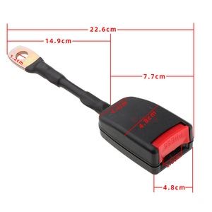 Rallonge de ceinture de sécurité de voiture, connecteur de sécurité ABS de 22.6cm pour voitures de passagers, SUV, camionnettes, fourgonnettes - Product Image 4