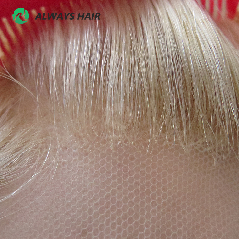 Парик для швейцарского парика Alwayshair, парик из натуральных индийских волос, невидимый, #613