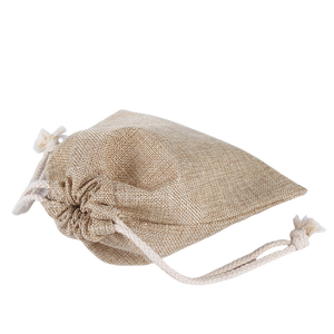 Bolsa de Algodón y Lino Personalizada con Cordón para Regalos, Almacenamiento de Pelucas, Joyería de Lujo, Cosméticos, Bolsa Protectora Promocional - Product Image 2