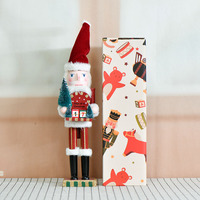 Calendrier de l'Avent en bois de pin de 38 cm, décoration de Noël, cadeau fait main, directement de l'usine