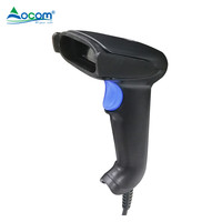 Escáner de Códigos QR Omnidireccional USB de Mano, Nueva Actualización OCBS-W217 CMOS 1D 2D, Escáner de Códigos de Barras POS