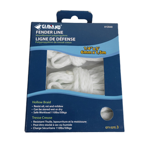 ชุดเชือกถักโพลีโพรพิลีนแบบกลวง 3 เส้น สำหรับจอดเรือ อุปกรณ์ทางทะเล ขายส่ง - Product Image 2