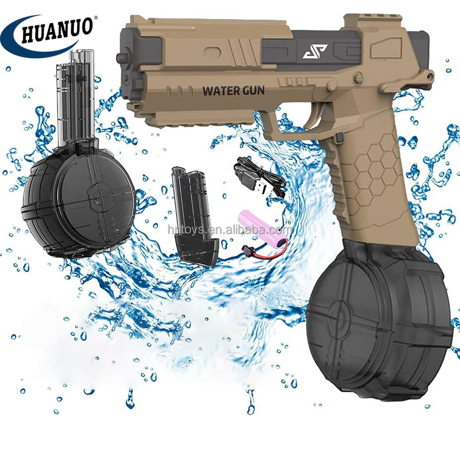 Pistolet a Eau, 2 Pack Pistolet a Eau Puissant Longue Portée de 8-10