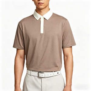 Camiseta de Manga Corta para Hombre, Lisa, Estampada, Antiarrugas, de Secado Rápido, para el Verano, al por Mayor - Product Image 2