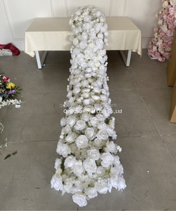 Sản phẩm bán chạy nhất hàng nhân tạo bán buôn hoa Runner vòm trang trí đám cưới hội trường Bảng trang trí trung tâm - Product Image 2