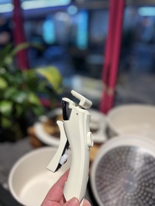 Ensemble de casseroles empilables Smeg 3 pièces avec poignée amovible, revêtement antiadhésif en pierre médicale, pour la cuisine, le camping <span class=keywords><strong>et</strong></span> la maison - Product Image 3
