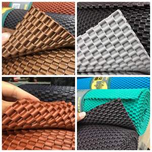 Alfombrilla de Coche Universal Antideslizante de PVC Barata con Diseño de Refuerzo Personalizado en Rollo - Product Image 4