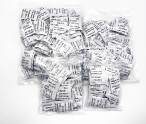 Sac de film d'aluminium avec logo personnalisé pour le commerce électronique Paquet de papier déshydratant de gel de silice 10 pièces/50 pièces/100 pièces/200 pièces/paquet emballé individuellement - Product Image 5