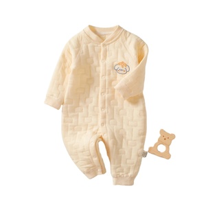 Nouveau-né Bébé Automne Combinaison Printemps Body pour Garçons Filles Manches Longues Grenouillère Bébé - Product Image 3