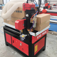 Enrutador CNC multifuncional 6090 para carpintería grande Motor de un solo husillo caja de cambios PLC Syntec NC Studio Richauto a la venta Grecia