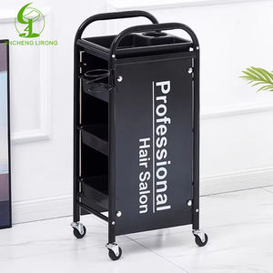 Jincheng Muebles de salón de bajo costo al por mayor y silla de peluquero Silla de estilo antiguo negro Muebles de salón - Product Image 3