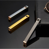 Briquet portable HD mini à flamme nue avec meule, personnalisable avec logo pour cigarettes
