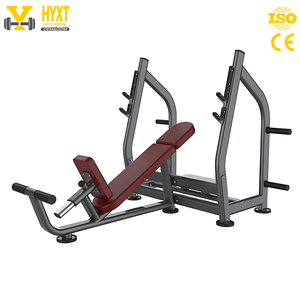Banc inclinable multifonctionnel pour exercices avec haltères et barres en salle de sport à domicile et en salle de sport commerciale - Product Image 1