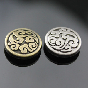 <span class=keywords><strong>กระดุม</strong></span>โลหะลายเมฆมงคล ขนาด 15 มม. ทำจากโลหะผสมสังกะสี แบบเกลียว สำหรับตกแต่งกระเป๋าหนัง เข็มขัดหนัง และอานม้า - Product Image 1