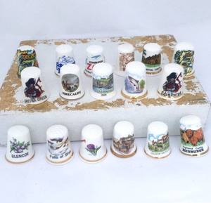 Protector <span class=keywords><strong>de</strong></span> Dedos <span class=keywords><strong>de</strong></span> Cerámica Cilíndrico para Coser a Mano, Resistente a Pinchazos y al Desgaste, Herramienta <span class=keywords><strong>de</strong></span> Bordado DIY, Recuerdo - Product Image 5