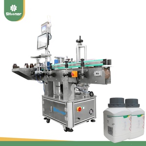 Machine d'étiquetage à impression automatique de <span class=keywords><strong>cache</strong></span>, entièrement automatique pour les bouteilles carrées, transfert thermique en ligne - Product Image 1