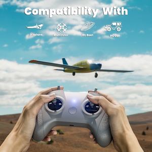 Control Remoto STARTRC C8 <span class=keywords><strong>de</strong></span> 8 Canales <span class=keywords><strong>para</strong></span> Drones, <span class=keywords><strong>Simulador</strong></span> FPV, Mango <span class=keywords><strong>de</strong></span> Carreras, Compatible con Aviones RC, <span class=keywords><strong>Barcos</strong></span>, Quadcopters, ABS, <span class=keywords><strong>PC</strong></span> - Product Image 4