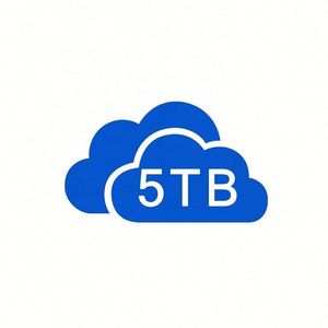 OneDrive pour entreprises 5 To, clé optionnelle, stockage cloud sur tous les appareils, licence authentique d'un an, compte à vie - Product Image 1
