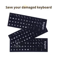 Autocollants de Clavier PVC Mat Imperméables en Gros pour Ordinateurs Portables Multiples Couleurs Centaines de Langues Stock Prêt Livraison Immédiate