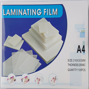 Film rétractable Pochette plate Emballage Pochettes de plastification Photos de plastification à froid Films <span class=keywords><strong>Leitz</strong></span> A4 <span class=keywords><strong>A3</strong></span> - Product Image 2