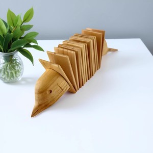 En gros Instruments de percussion : Bloc musical en bois à grincements d'oiseaux, type 'Bird-tooth', 'Dolphin', 'Fast board' - Product Image 2